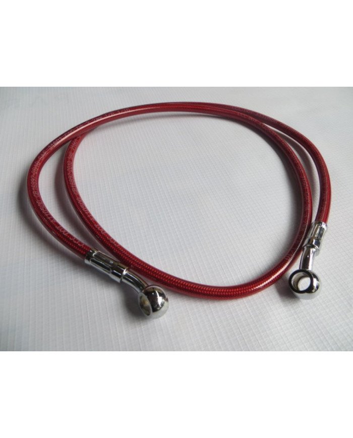 MANGUERA FRENO HIDRAULICO 1.20 M ROJO