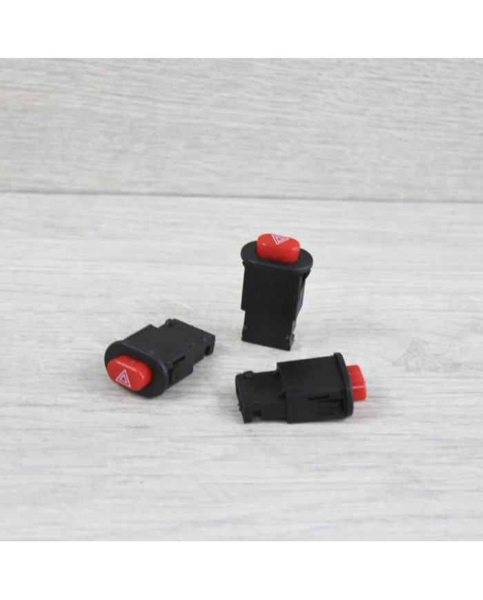 BOTON EMERGENCIA INTERRUPTOR UNIVERSAL 3 CABLES BJR