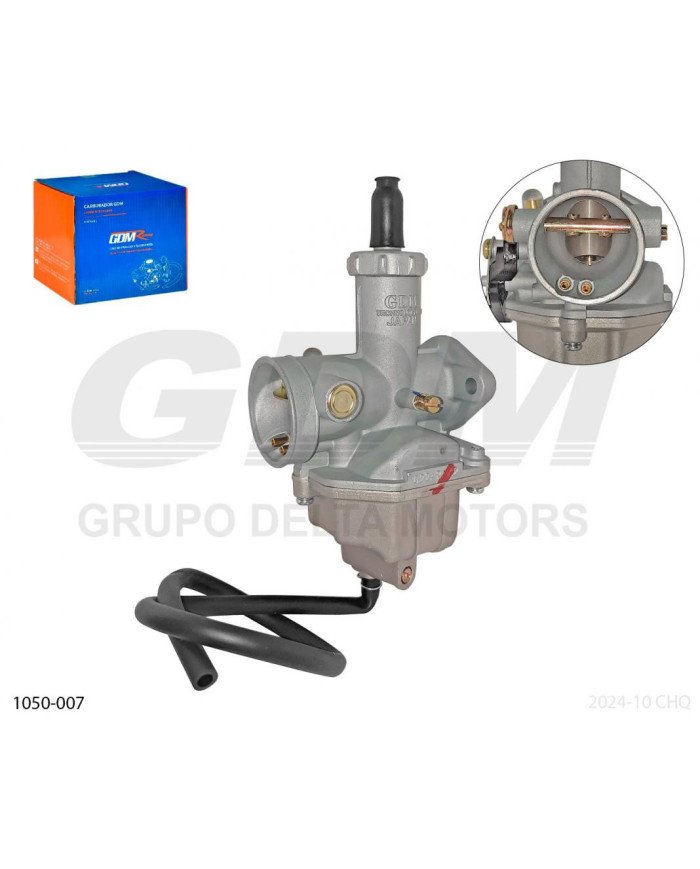 CARBURADOR COMPLETO CG125 GDM