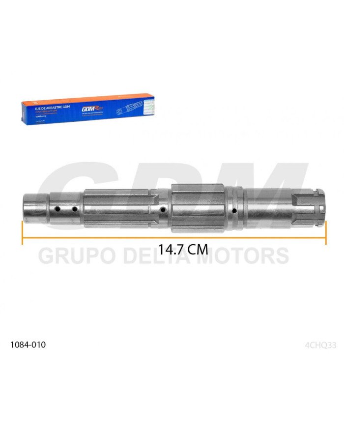 EJE ARRASTRE CG125-150 GDM