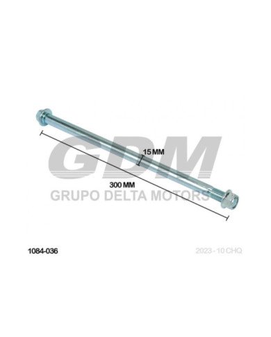 EJE RUEDA POST HONDA CBF150 GDM