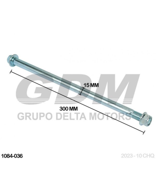 EJE RUEDA POST HONDA CBF150 GDM