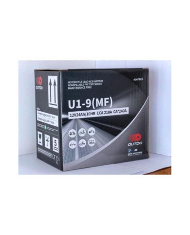 BATERIA 12V U1-9 CARGUERO OUTDO