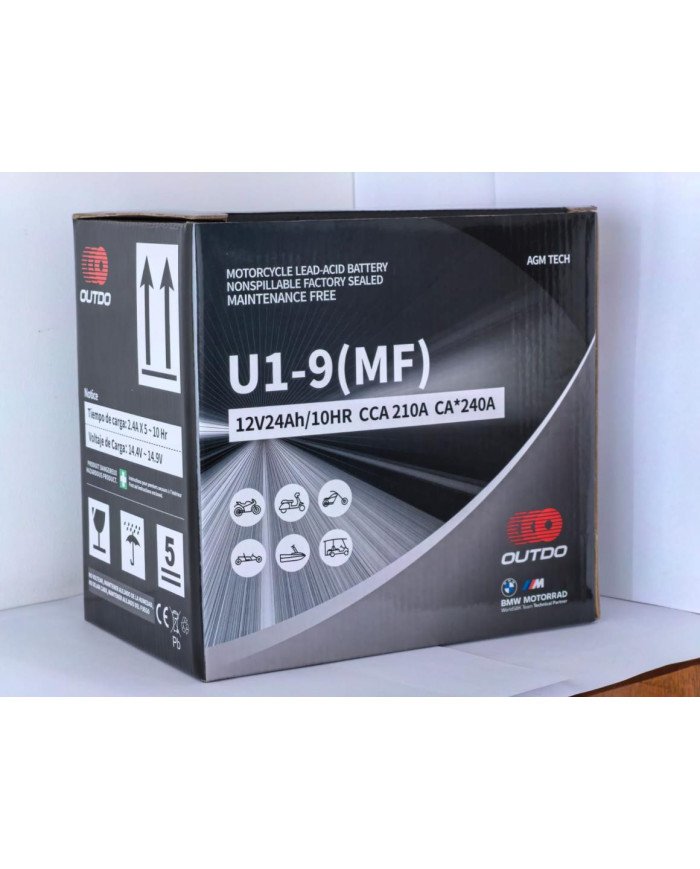 BATERIA 12V U1-9 CARGUERO OUTDO