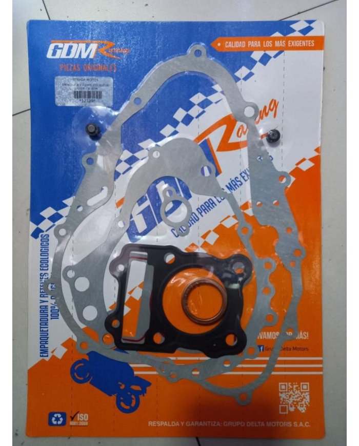 EMPAQUE A/B COMPLETO SUZUKI GIXXER 150 GDM