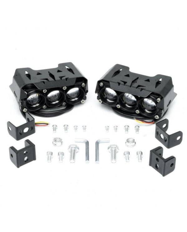 FAROEXPLORADORA LED M6D-F 12-36V 30W+30W 6000LM CLAU
