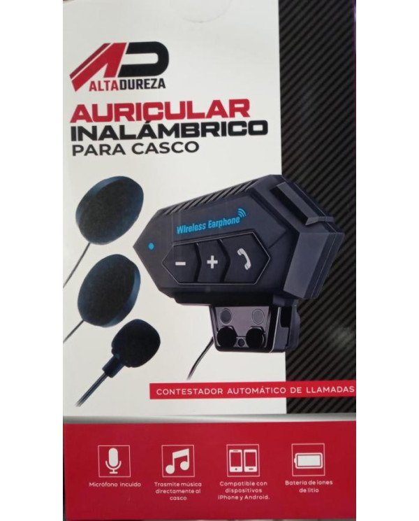 AURICULARES BLUETOOTH PARA CASCO
