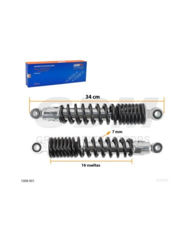 AMORTIGUADOR POST. GL NEGRO GDM