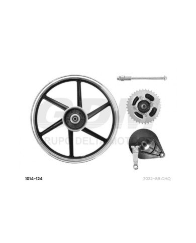 ARO MAGNESIO POST. WAVE110 NEGRO GDM