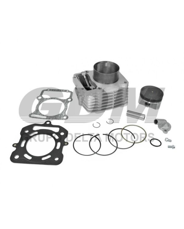 CILINDRO KIT CG250W AGUA ALUMINIO  C/ALETA 70MM GDM