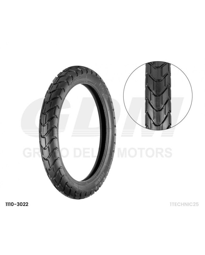 LLANTA 90-90-18 T C/C TECHNIC BRAZIL MIXTA