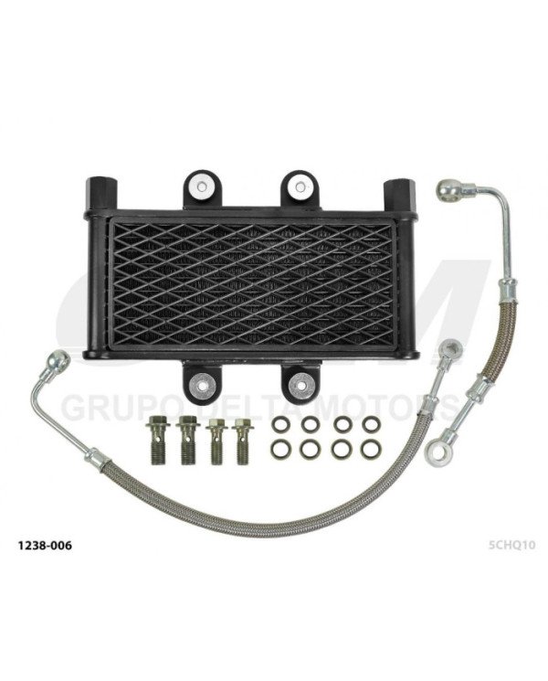 RADIADOR ACEITE CON MANGUERA Y PERNO RZ250 GDM