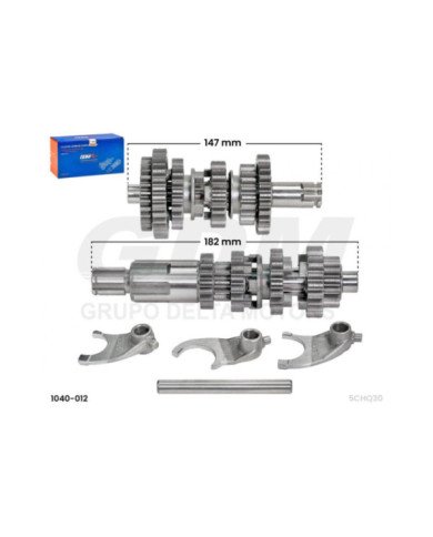 CAJA TRANSMISION C/BALANCEADOR CG250 GDM
