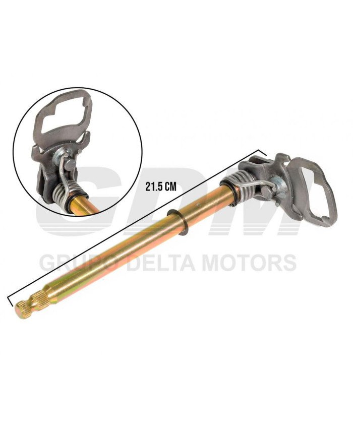 EJE CAMBIO COMPLETO C/UÑA 21.5CM CG125-200  GDM