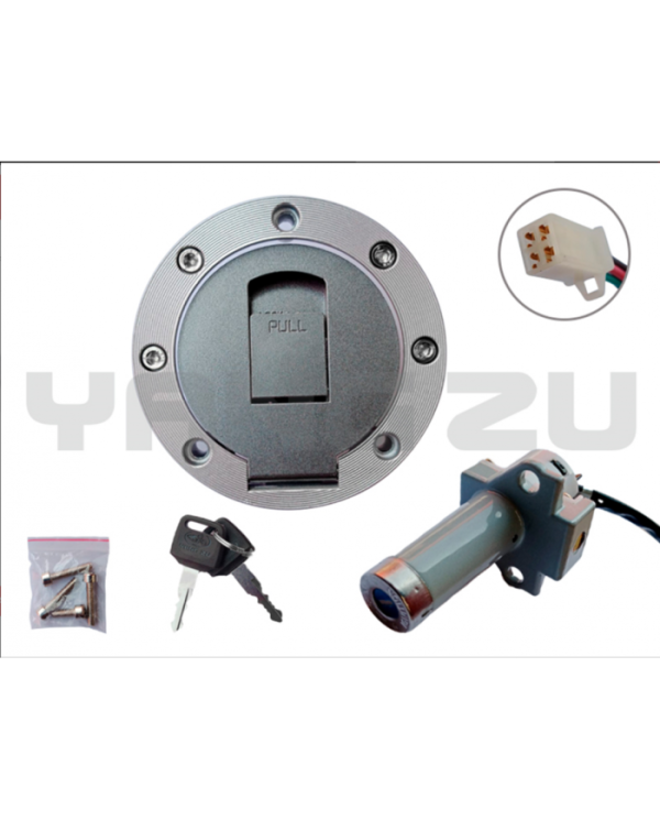 CHAPA CONTACTO + TAPA D/TANQUE REDONDA GL,CGL125/150