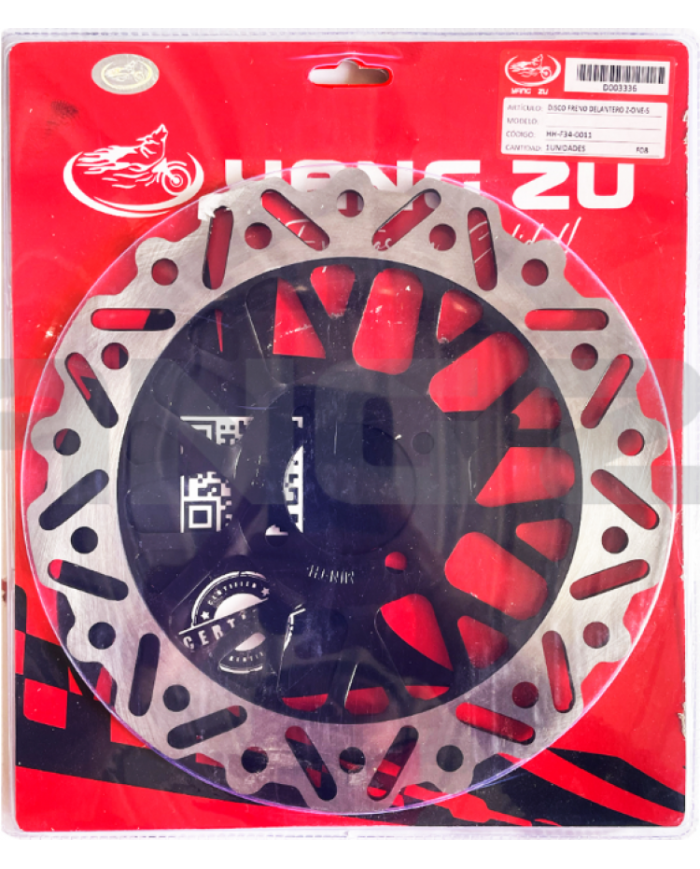 DISCO FRENO DELANTERO Z-ONE-S(4H)(4MM)(50/239MM)(O/O49MM)