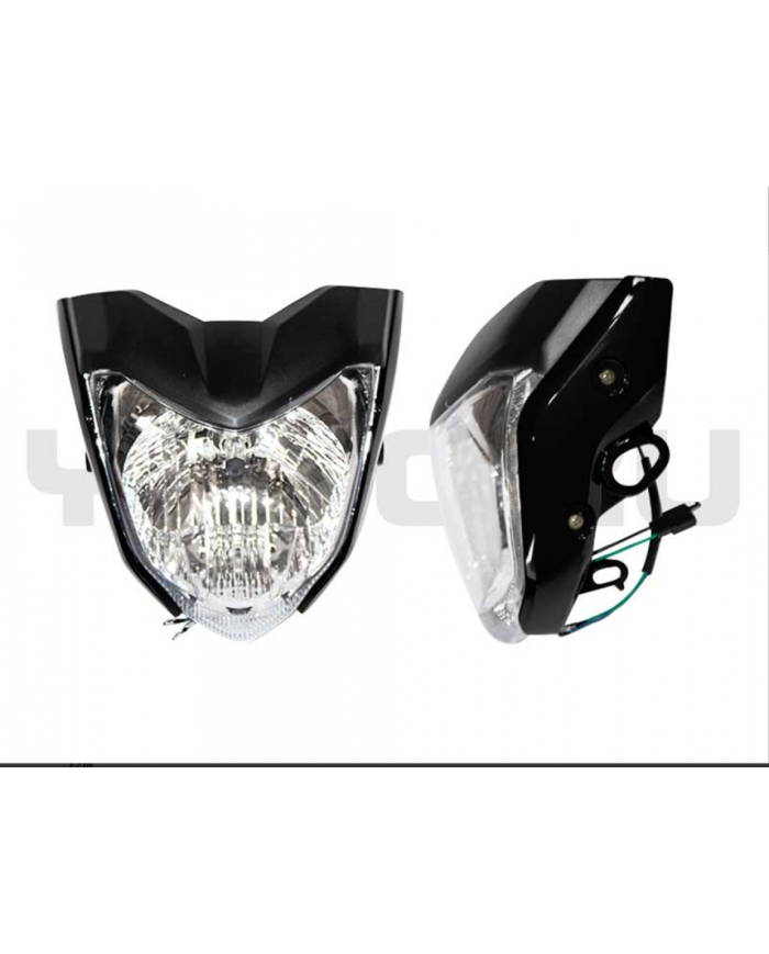 MASCARA+FARO YAMAHA FZ-16 NEGRO