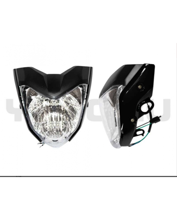 MASCARA+FARO YAMAHA FZ-16 NEGRO