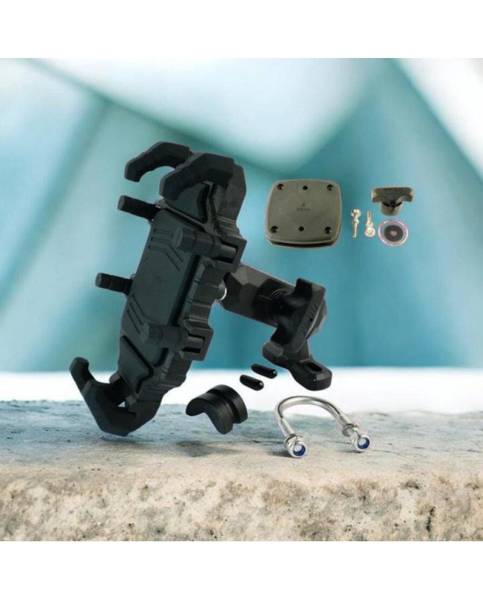 PORTA CELULAR ANTIVIBRACION 8 PARA TIMON