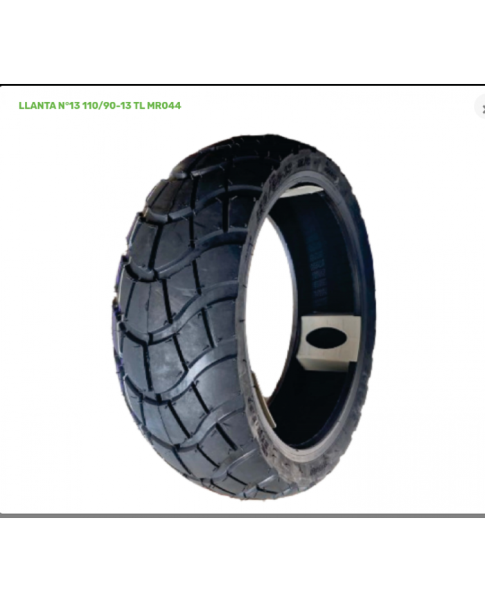 LLANTA 110-90-13 TL MIXTA MR044