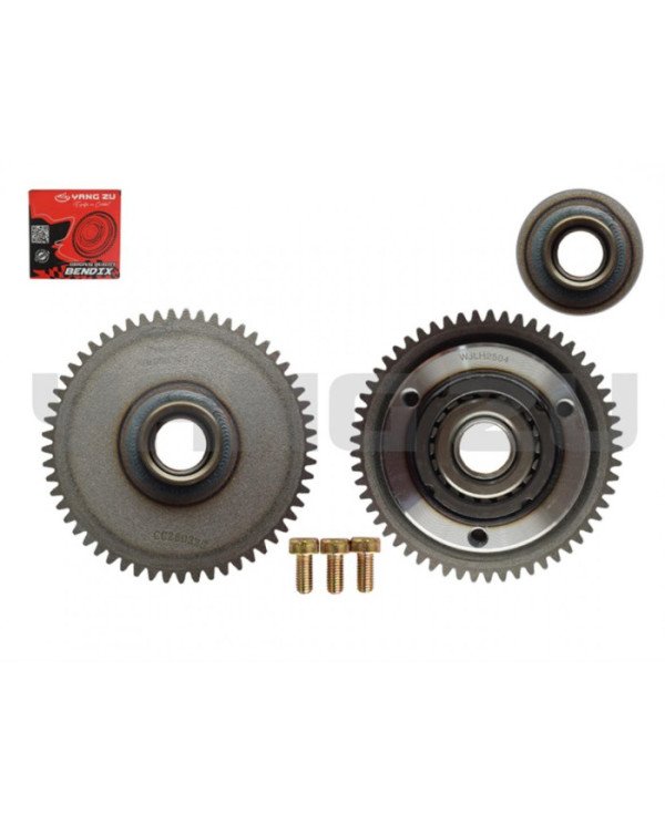 BENDIX 20PINES C/PIÑON 3H/57T/(GRUESO 6.5MM) CG250 YANG ZU