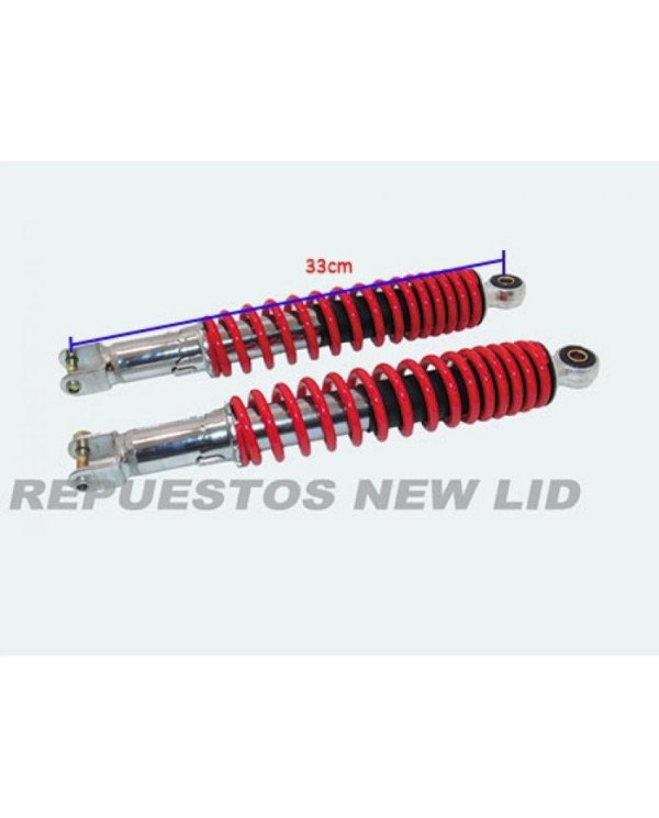 AMORTIGUADOR MONOSHOCK POST SCOOTER ROJO 150/175 RCC