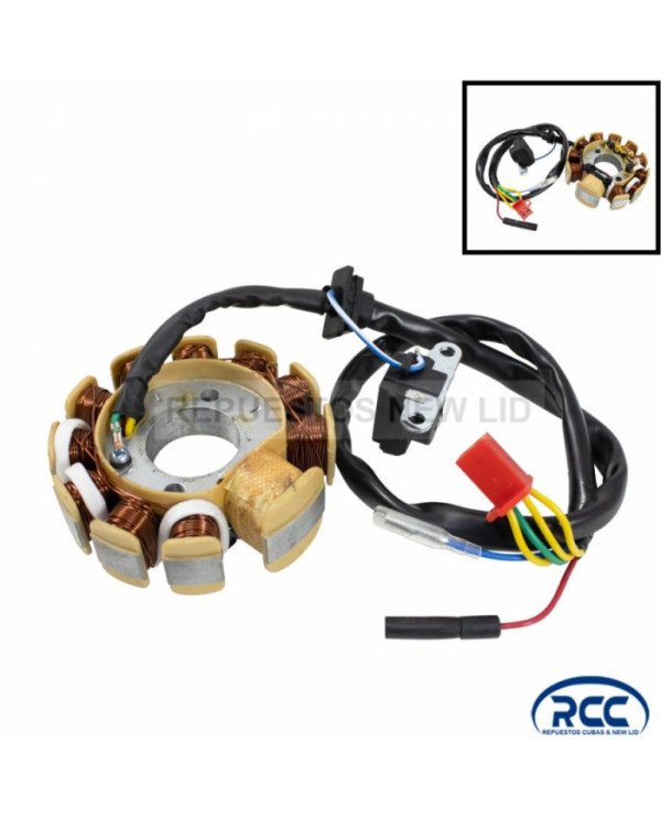 ALTERNADOR SCOOTER 125/150 11P 2H RCC