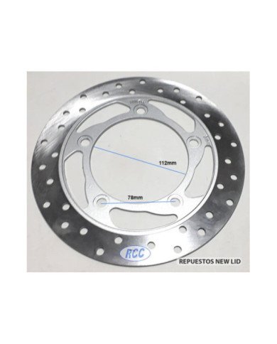 DISCO FRENO  DELT. PULSAR 135 RCC CH