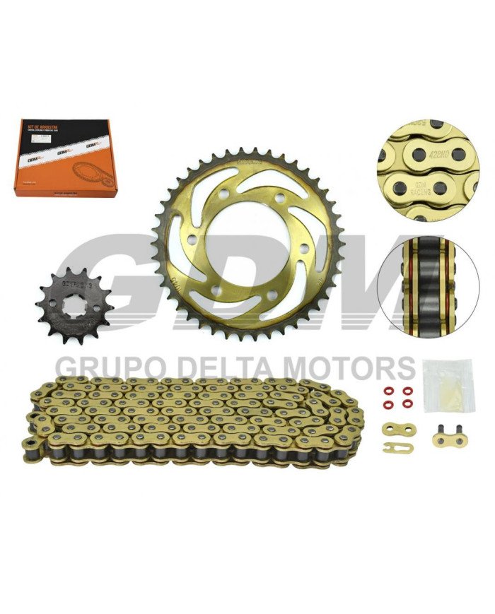 KIT ARRASTRE 428HO 132L 42/14T YAMAHA R15 GDM