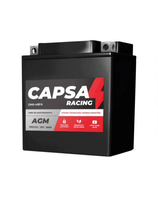 BATERIA 12V 12N9-4BFA 120 CCA CAPSA