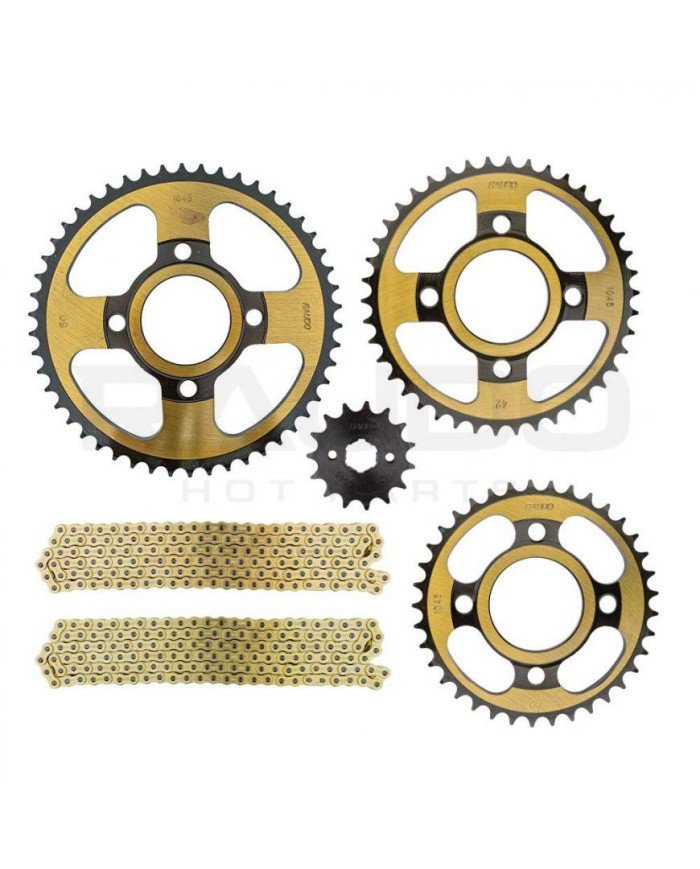 KIT ARRASTRE MTK CG125 428H-150L 37T/42T/50T/15T RAUDO