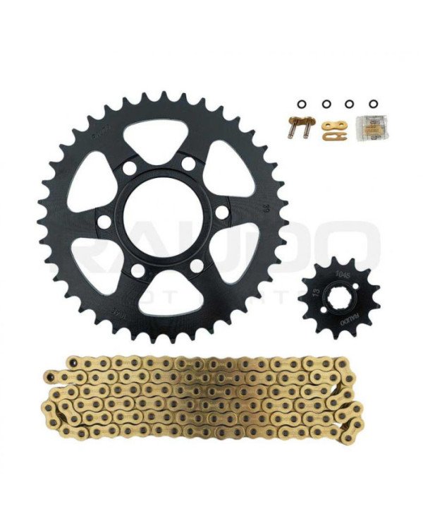 KIT ARRASTRE SSDA  520H O-RING 120L 39T /13T RAUDO