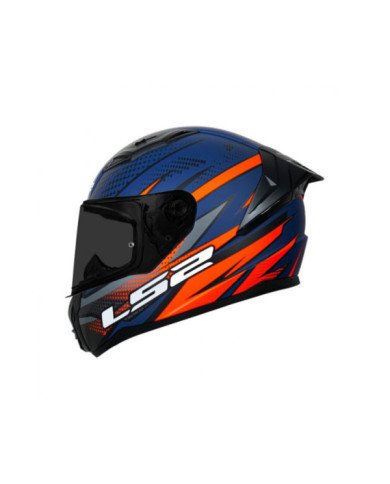 CASCO LS2 INTEGRAL FF810 FLIGHT AZUL OSC/NARANJA