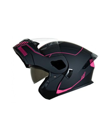 CASCO KRATOZ ABATIBLE EVO K35 ASHLER NM/PINK
