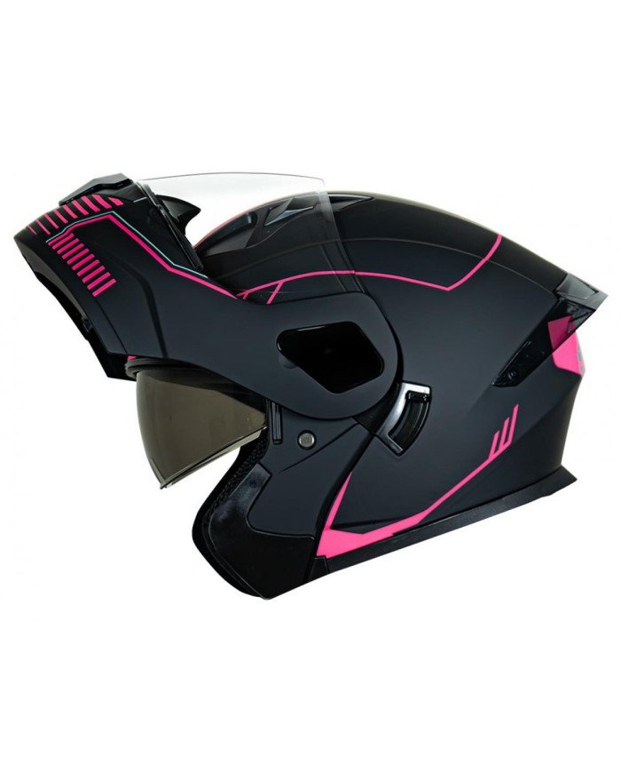 CASCO KRATOZ ABATIBLE EVO K35 ASHLER NM/PINK