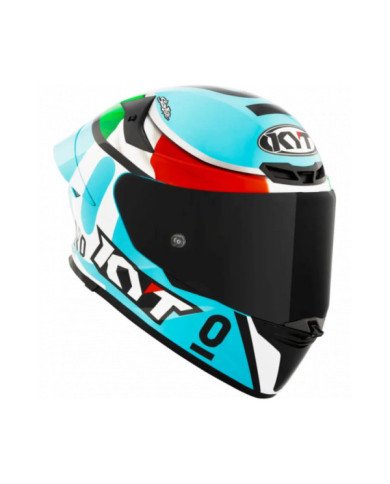 CASCO KYT INTEGRAL TT-REVO LEOPARD REPLICA TRICOLORE
