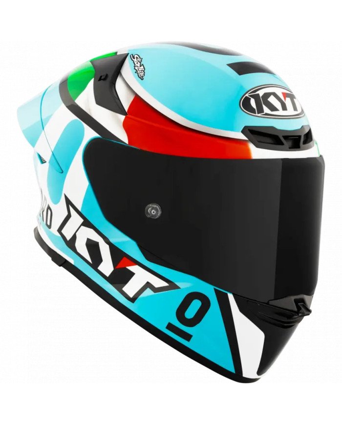 CASCO KYT INTEGRAL TT-REVO LEOPARD REPLICA TRICOLORE