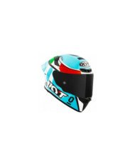 CASCO KYT INTEGRAL TT-REVO LEOPARD REPLICA TRICOLORE