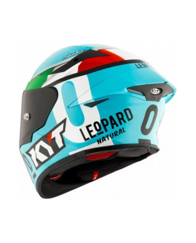 CASCO KYT INTEGRAL TT-REVO LEOPARD REPLICA TRICOLORE