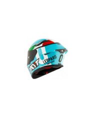 CASCO KYT INTEGRAL TT-REVO LEOPARD REPLICA TRICOLORE