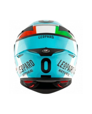 CASCO KYT INTEGRAL TT-REVO LEOPARD REPLICA TRICOLORE