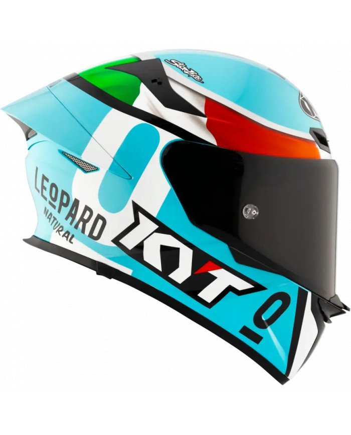 CASCO KYT INTEGRAL TT-REVO LEOPARD REPLICA TRICOLORE