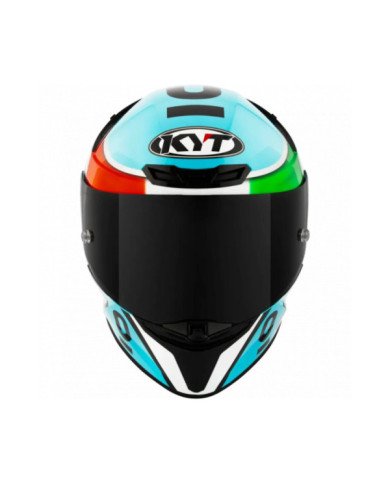 CASCO KYT INTEGRAL TT-REVO LEOPARD REPLICA TRICOLORE