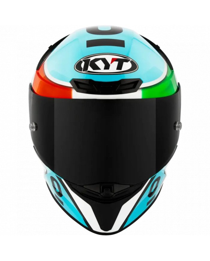 CASCO KYT INTEGRAL TT-REVO LEOPARD REPLICA TRICOLORE