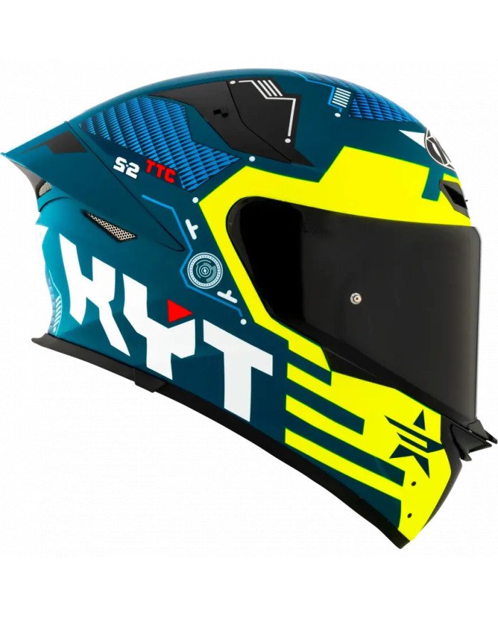 CASCO KYT INTEGRAL TT-REVO FUSELAGE MATTE AMARILLO