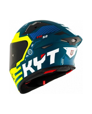 CASCO KYT INTEGRAL TT-REVO FUSELAGE MATTE AMARILLO