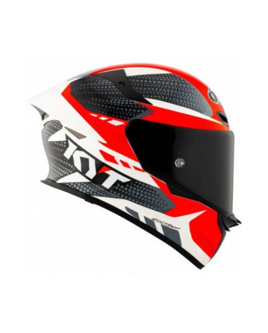 CASCO KYT INTEGRAL TT-REVO GEAR NEGRO/ROJO