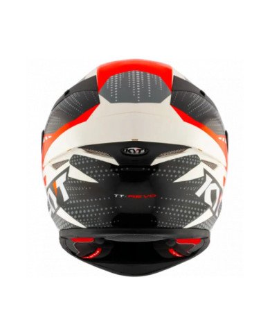 CASCO KYT INTEGRAL TT-REVO GEAR NEGRO/ROJO