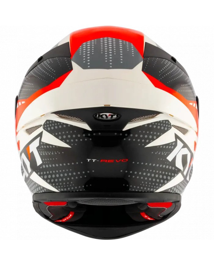 CASCO KYT INTEGRAL TT-REVO GEAR NEGRO/ROJO