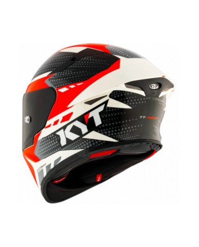 CASCO KYT INTEGRAL TT-REVO GEAR NEGRO/ROJO